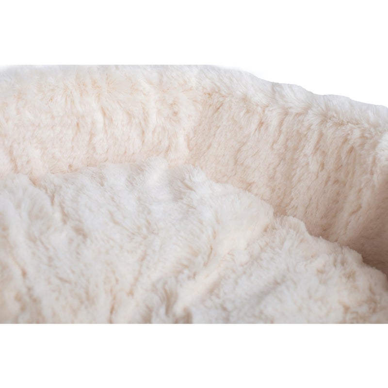 Armarkat Pet Bed, 14-Inch Diameter C12HTL/MB, Ivory - Image 5